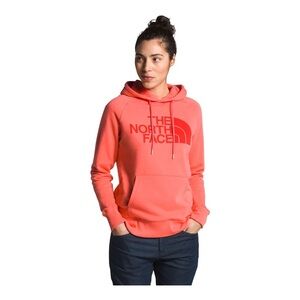 The North Face Half Dome Bright Coral Hoodie